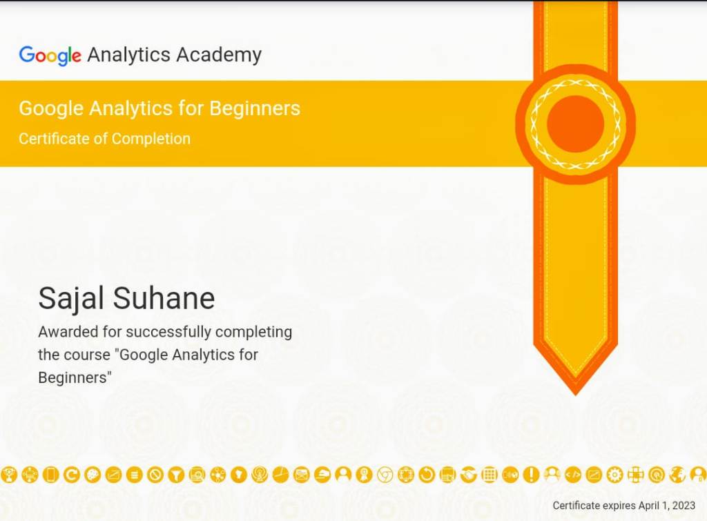 Certificates